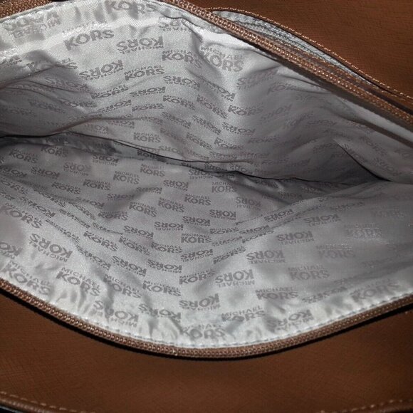 MICHAEL KORS-COLGATE-Nylon/Leather Large Tote-Dusk/Silver Hardware-Authentic-NWT - Picture 9 of 9
